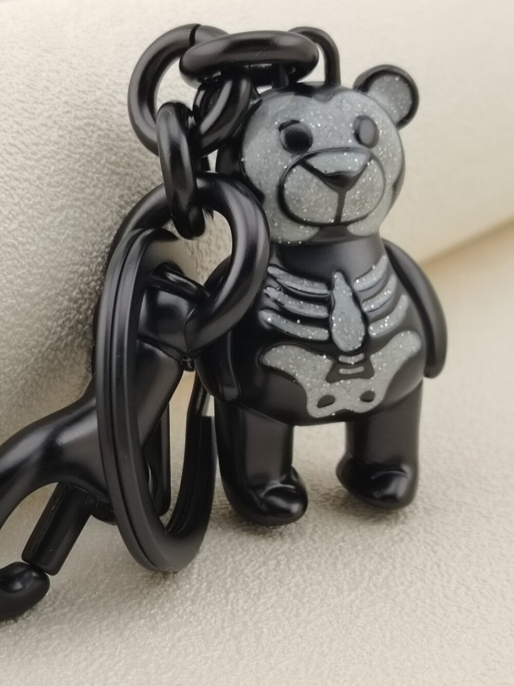 Coach Skeleton Bear Bag Charm - Picture 4 of 5